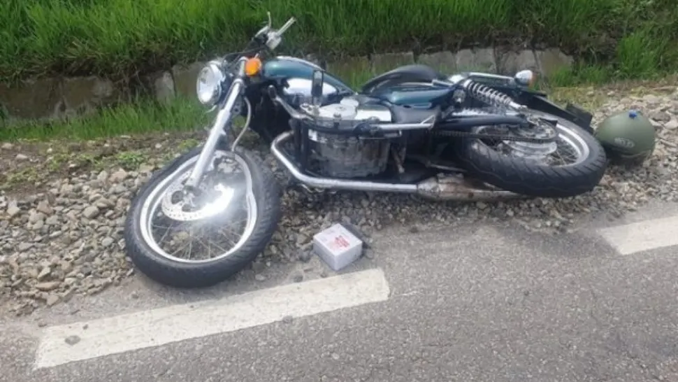 Motociclist mort pe DN1, între Făgăraş şi Sibiu! A intrat în coliziune cu o autoutilitară