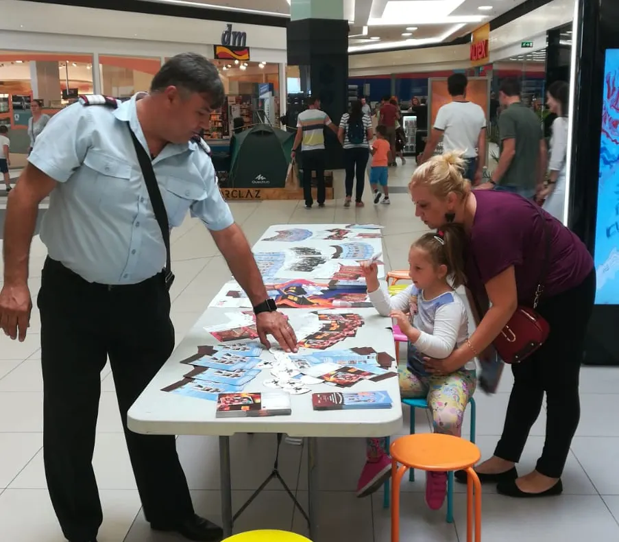 ISU Sibiu organizează puncte de informare preventivă la Shopping City Sibiu