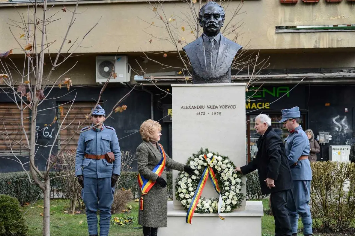 În Sibiu a fost dezvelit bustul lui Alexandru Vaida Voievod