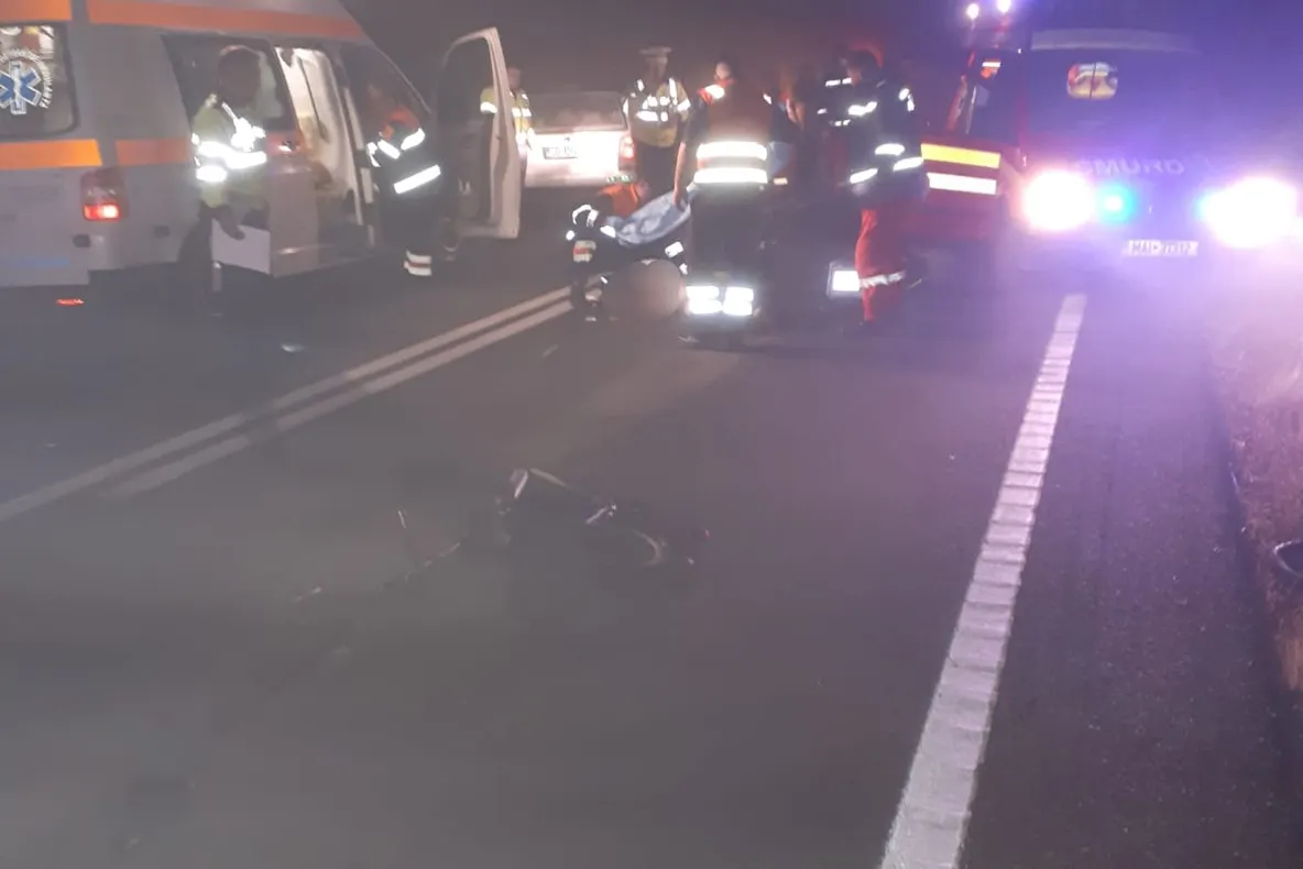 Biciclist care circula pe contrasens accidentat mortal