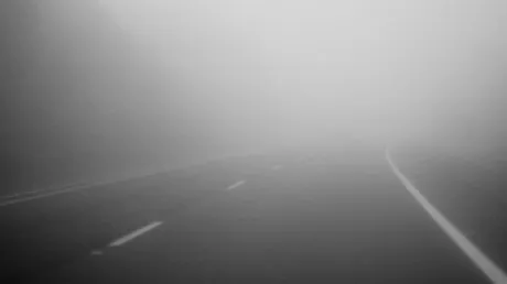 Update: Cod galben de ceață în șase localități din Sibiu