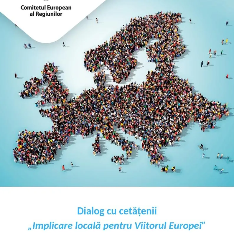 Cetățenii, invitați la un dialog despre viitorul Europei, la Consiliul Județean Sibiu