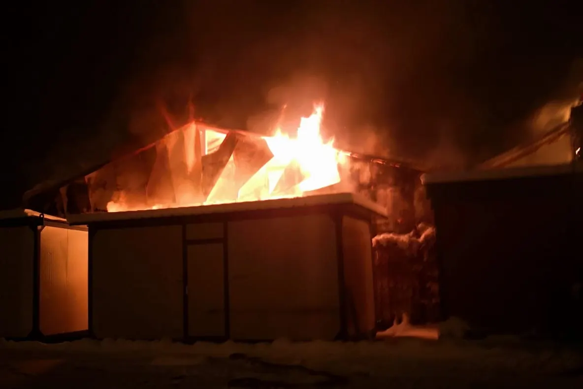 Incendiu la o hală din Sibiu. Nu a au fost anunțate victime
