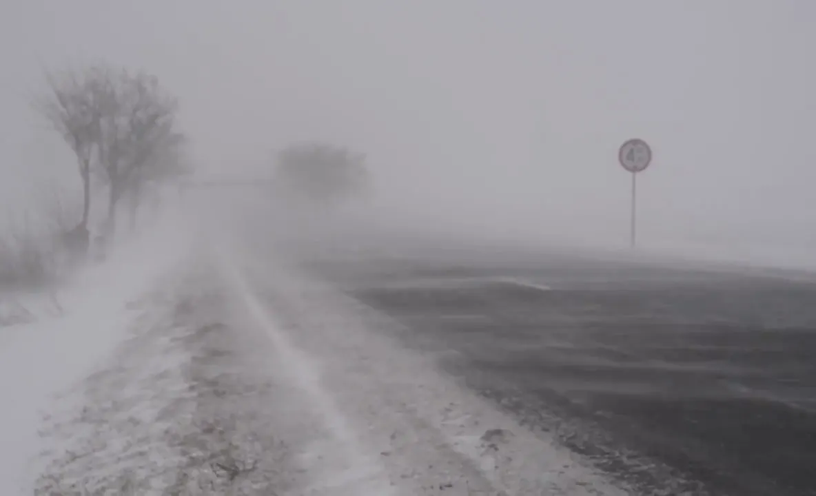 Zona de munte a Sibiului se află sub cod galben de vânt