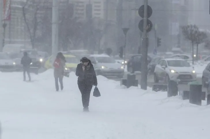 Ninge în ziua de Crăciun, în judeţul Sibiu
