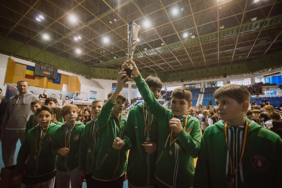 Alpha Basketball Sibiu obține locul 3 la minibaschet, la Cupa Transilvania