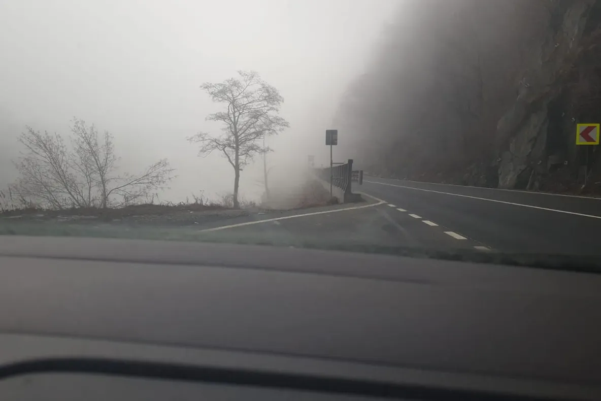 Atenție șoferi în diminețile cu ceață!