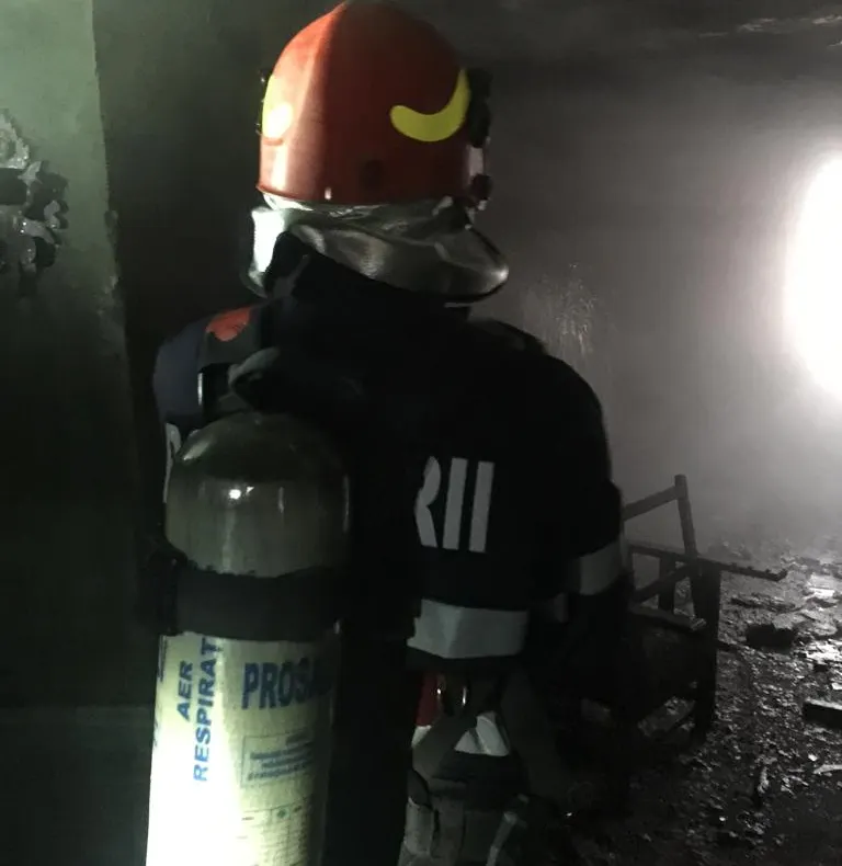 UPDATE: Incendiu la o locuință în Merghindeal