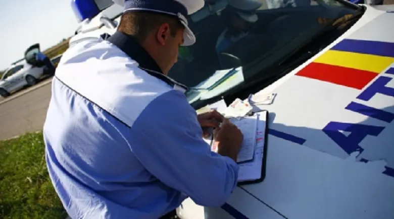 Amenzi de 116.000 de lei date de polițiști șoferilor, weekendul trecut