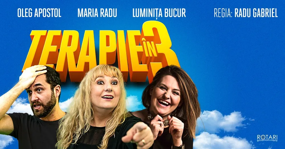 Sibienii fac "Terapie în 3", la Sala Thalia