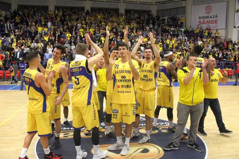 BC CSU Sibiu a pierdut cu U BT Cluj