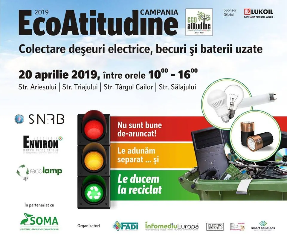 Sibienii, invitați să colecteze deșeurile electrice