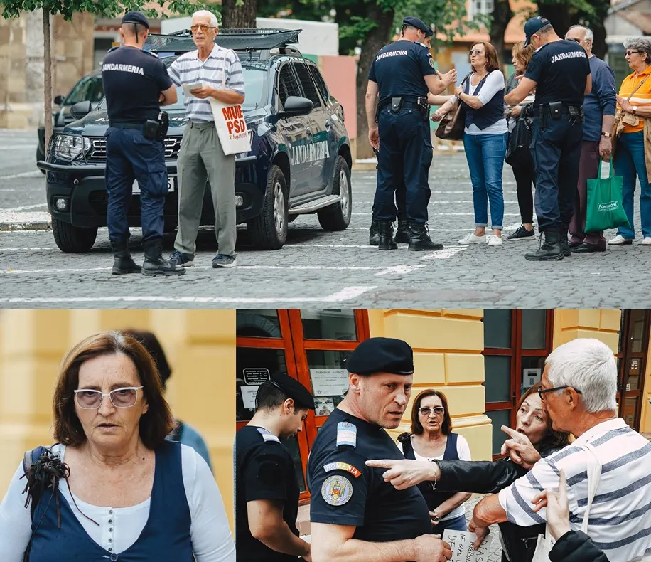 Nepotul lui Onisifor Ghibu, lovit cu pumnul de o susținătoare a PSD