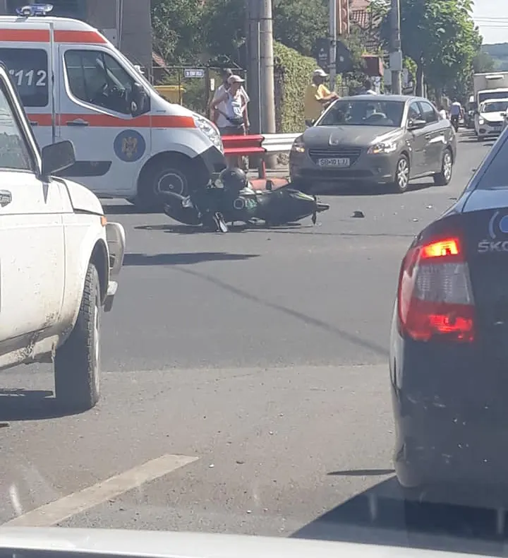 UPDATE | Motociclist rănit de un șofer băut, pe Milea