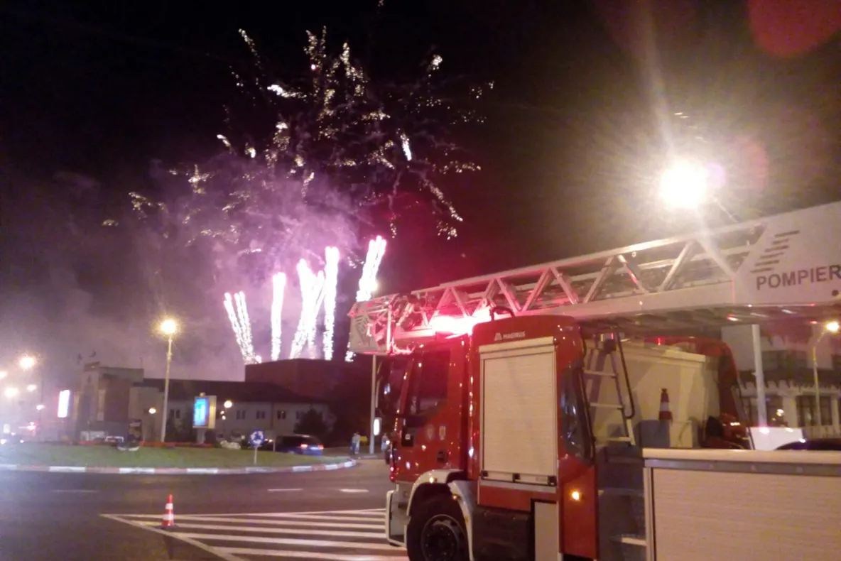 ISU, pregătit să intervină la FITS. Peste 70 de pompieri, zilnic, la evenimentele Festivalului
