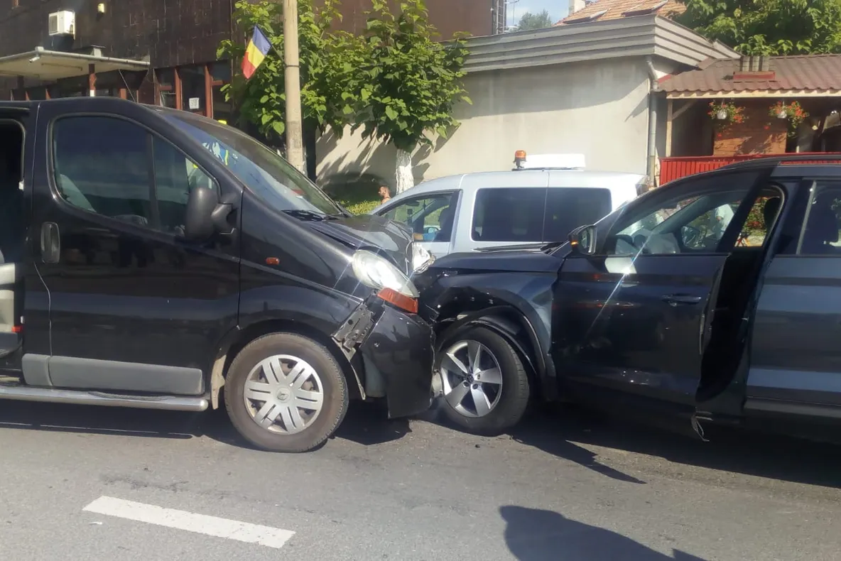 Un bărbat a ajuns la spital în urma unui accident la Copșa Mică