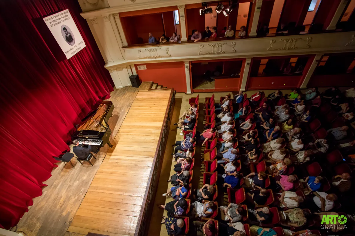 Festivalul de Interpretare Pianistică "Carl Filtsch" premiază câștigătorii în această seară