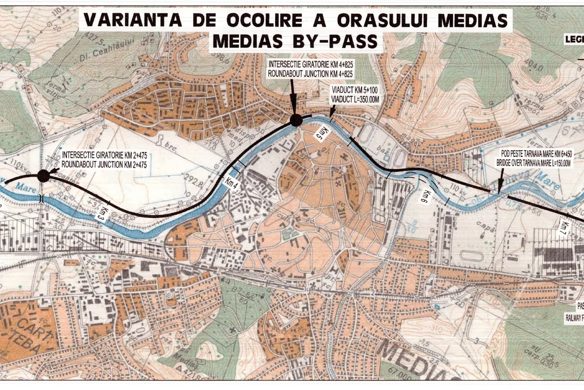 Ofertă pentru construcția variantei de ocolire a Mediașului. Operatorul economic este din Turcia