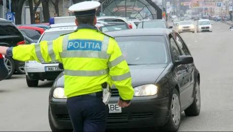Amenzi de 140.000 de lei, aplicate șoferilor în weekend