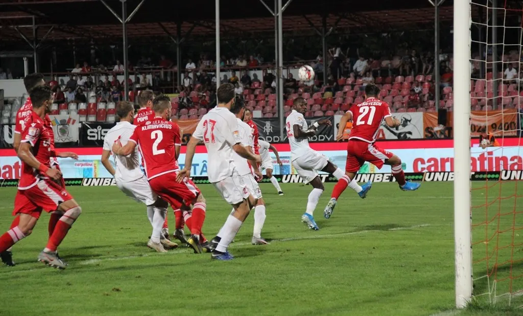 F.C. Hermannstadt a pierdut cu 3 la 0 în fața celor de la Dinamo București