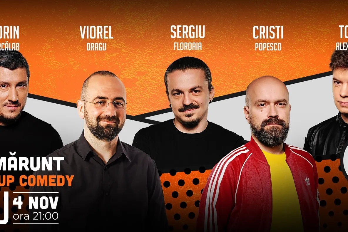 Spectacol de stand-up comedy, la Sala Thalia