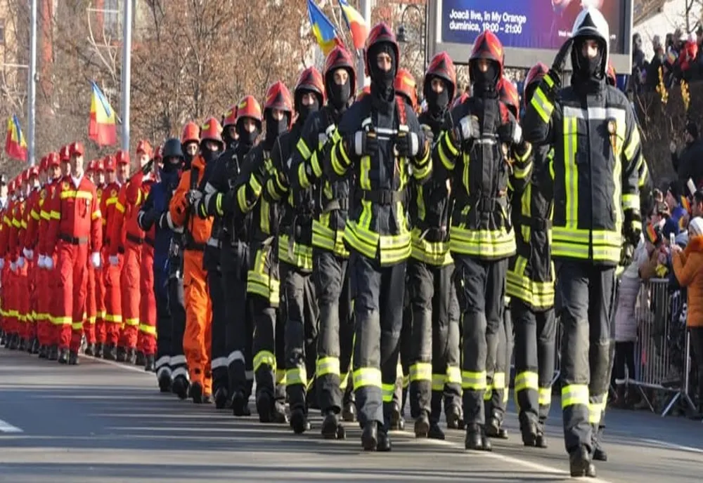 Survolarea Sibiului de Mig-uri și LanceR, noutatea ceremoniei de 1 decembrie