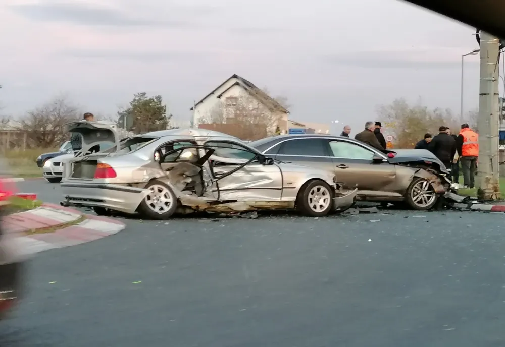UPDATE: O persoană a ajuns la spital în urma unui accident pe Alba Iulia