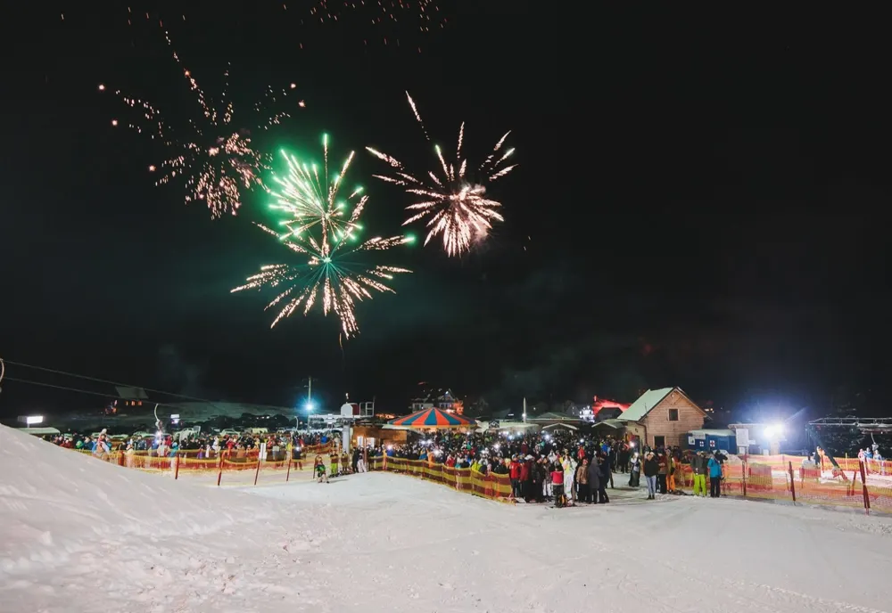 Revelion pe pârtie, la Arena Platoș Păltiniș