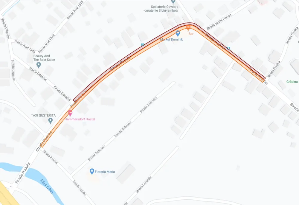 Continuă lucrările de modernizare pe strada Podului