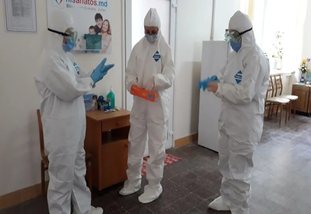 437 de sibieni, infectați cu COVID-19