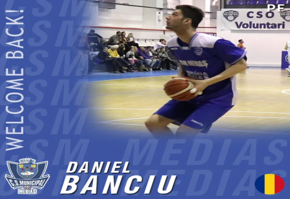 Daniel Banciu și-a prelungit contractul cu CSM Mediaș