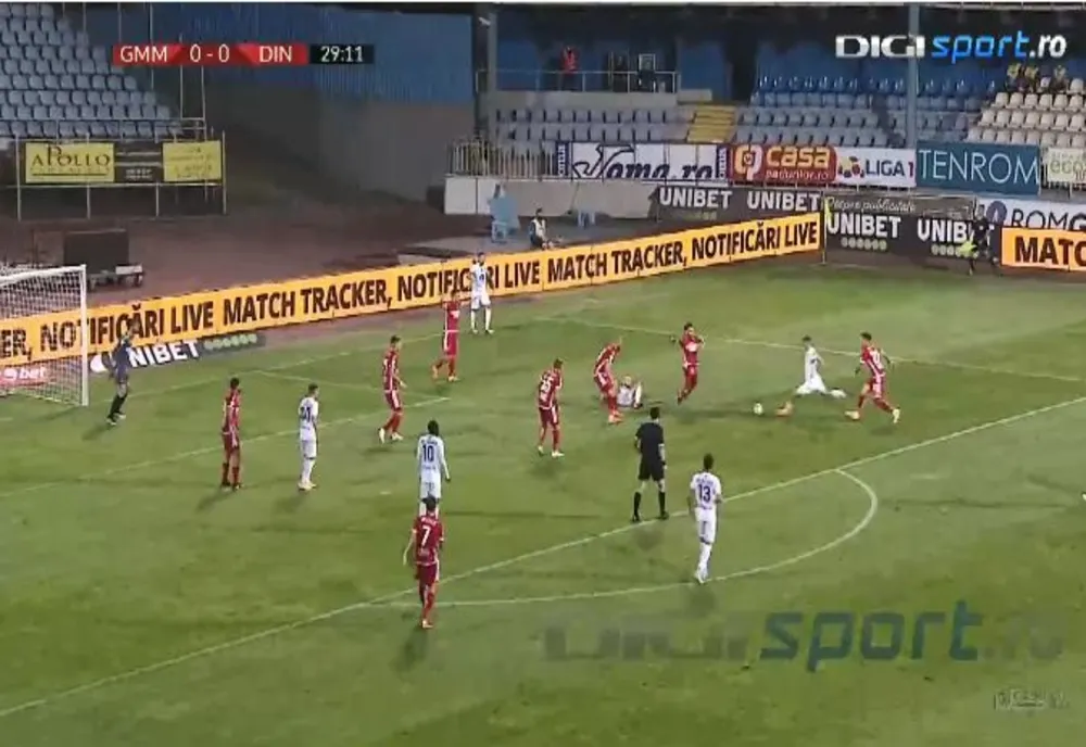 Gaz Metan Mediaș a fost învinsă, acasă, de Dinamo (VIDEO)