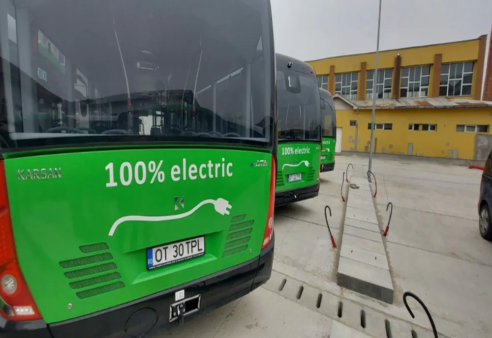 32 de autobuze electrice vor fi cumpărate pentru transportul public în Sibiu și localitățile învecinate