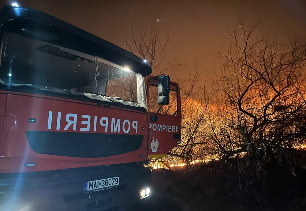 Intervenție inedită, azi-noapte, a pompierilor din Sibiu