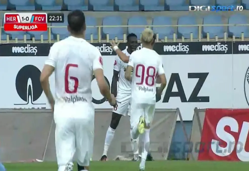 VIDEO FC Hermannstadt rămâne neînvinsă în Liga 1