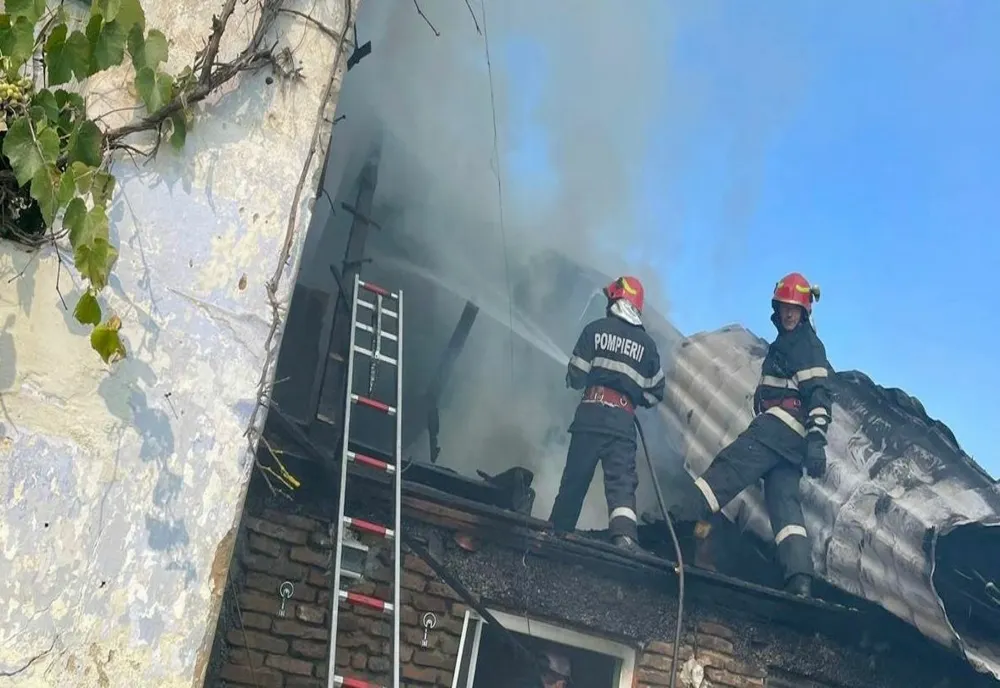 179 de solicitări la care au intervenit pompierii din Sibiu, în weekend