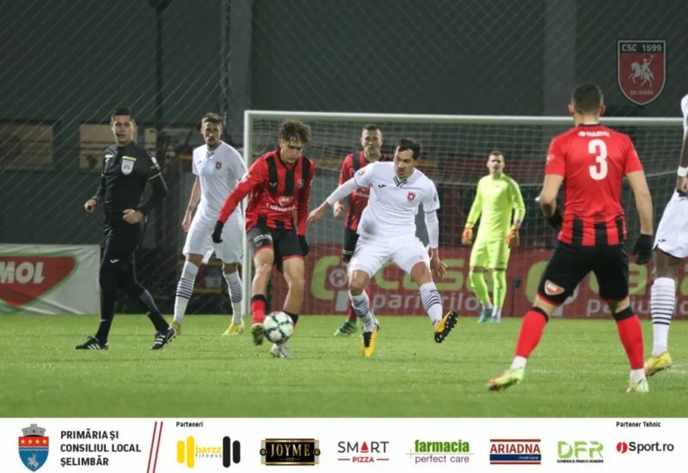 LIGA 2: FK Csikszereda, învinsă în ultimul minut de CSC 1599 Șelimbăr (VIDEO)