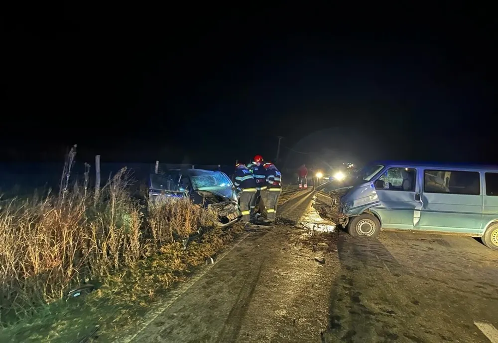 Accident cu 4 victime, în județul Sibiu!