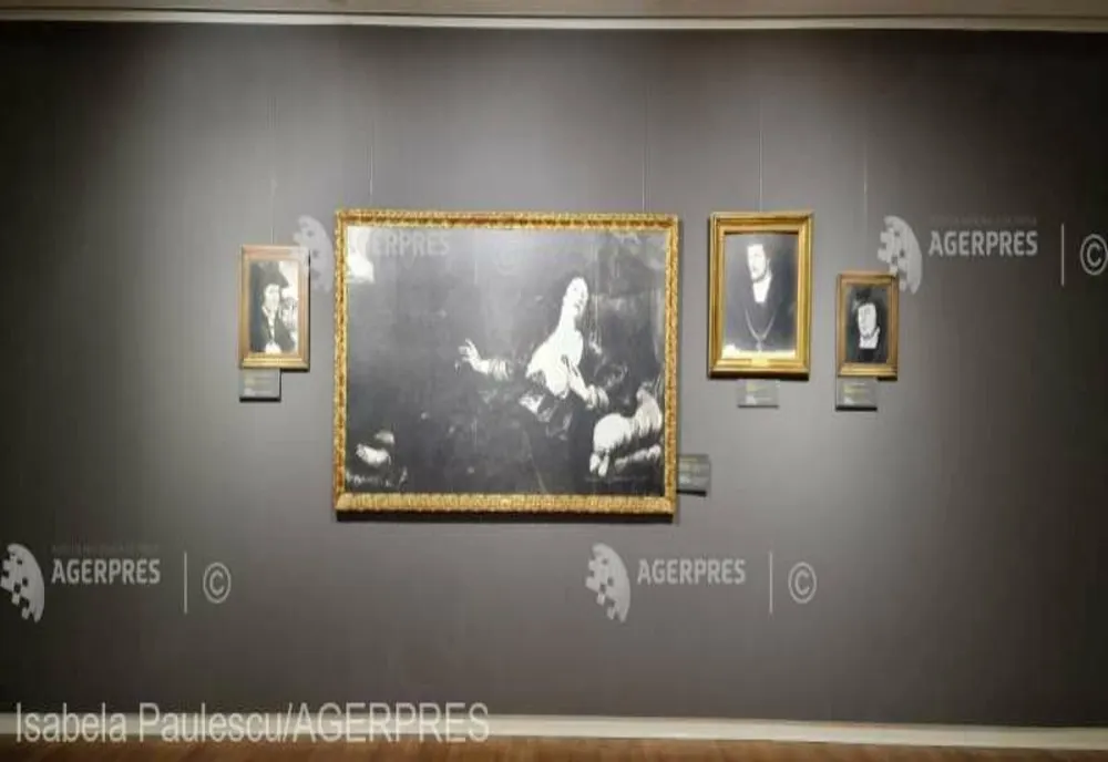 Şasiul unuia dintre tablourile furate de la Muzeul Brukenthal în 1968, expus pentru prima dată