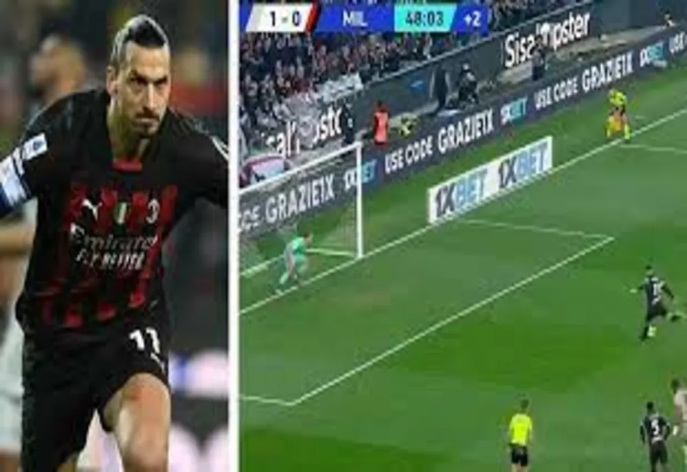 IBRAHIMOVIC FACE ISTORIE!  A devenit cel mai bătrân jucător care a marcat în Serie A