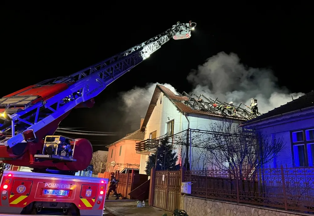 Bătrână moartă într-un incendiu, azi-noapte, în municipiul Sibiu