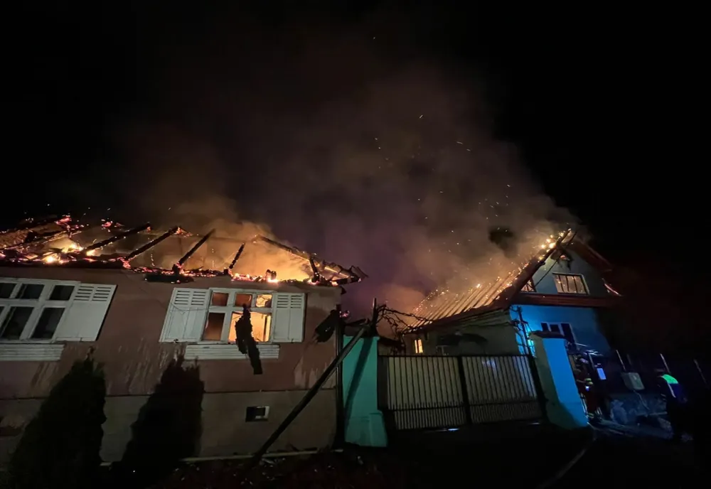 Bărbat de 70 de ani mort într-un incendiu