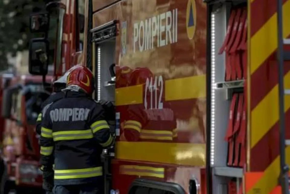Doi copii au murit într-un incendiu în Tălmaciu, județul Sibiu