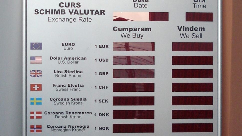 Leul, la pământ. Cea mai slabă cotație în fața euro de când BNR calculează cursul oficial