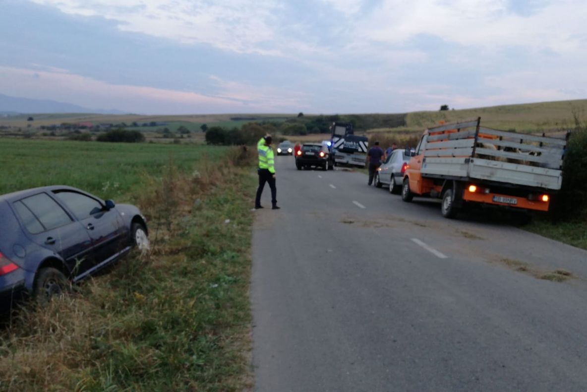 Accident în Vurpăr. Un copil de 12 ani, transportat la Spitalul de Pediatrie