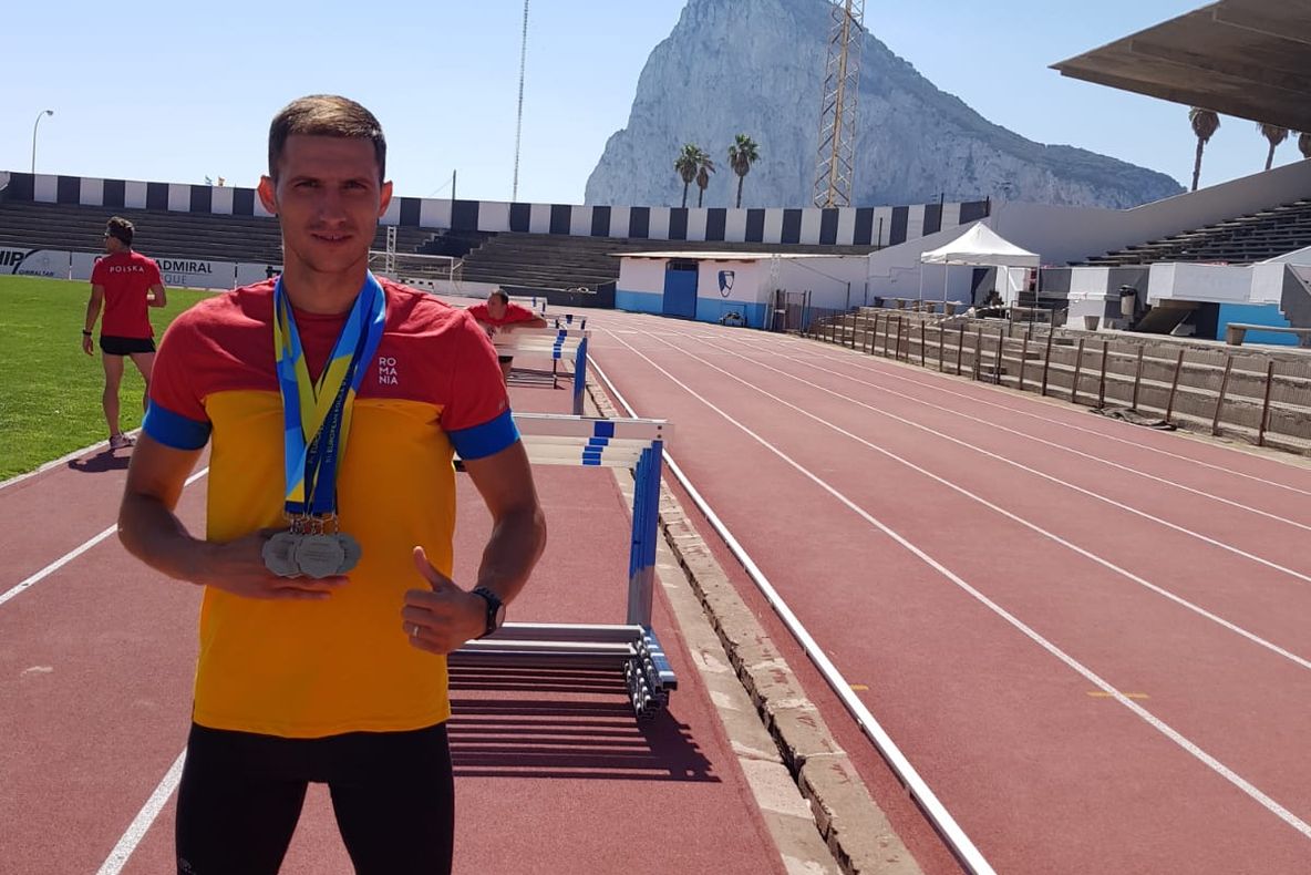 Şase medalii de aur pe plan european obţinute de un pompier din Sibiu