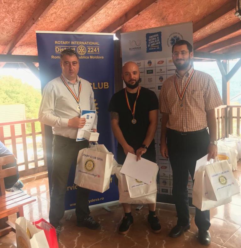 VIDEO. Salvatorii de vieți din Sibiu, pe podium la Geoagiu Băi