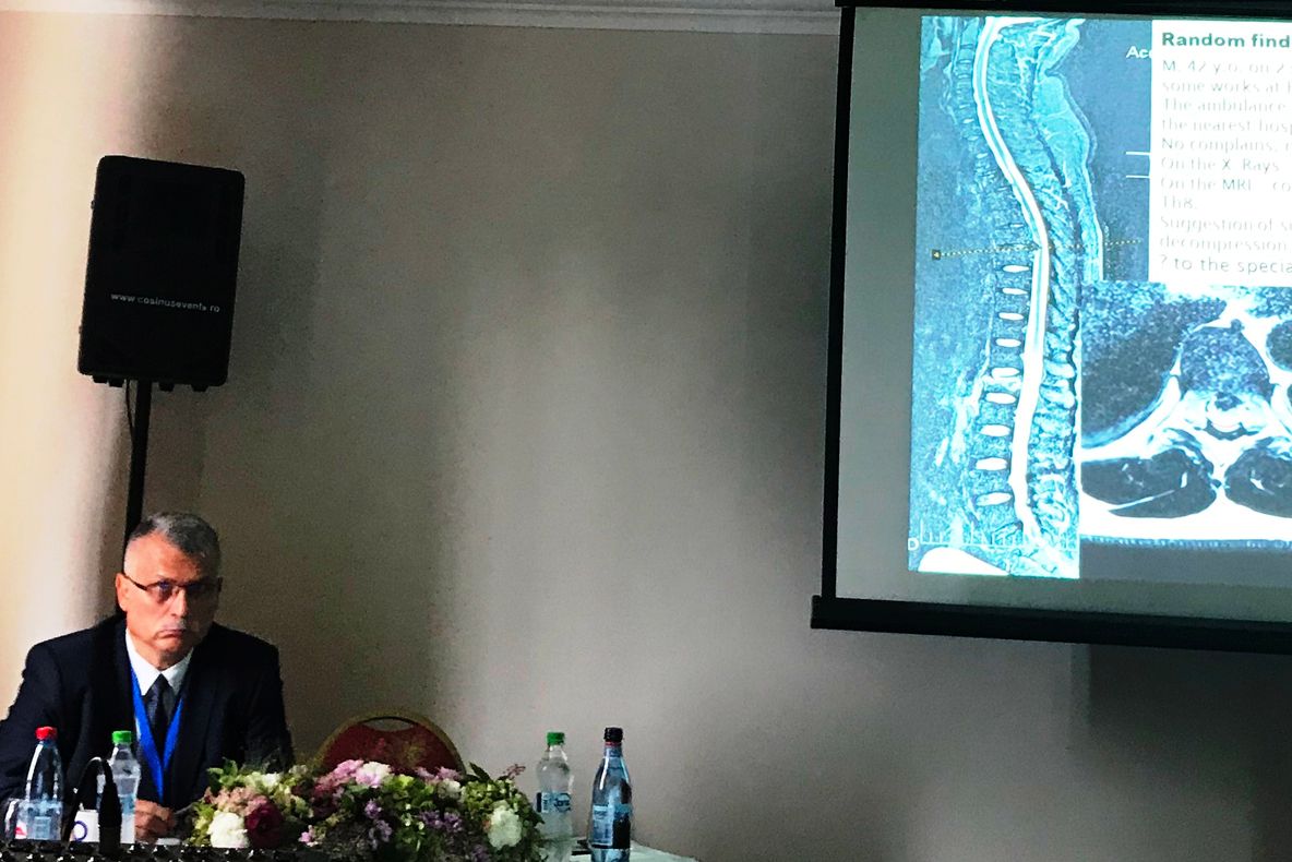 Șef lucrări dr. Vicențiu Săceleanu, ales vicepreședinte al Societății Române de Neurochirurgie