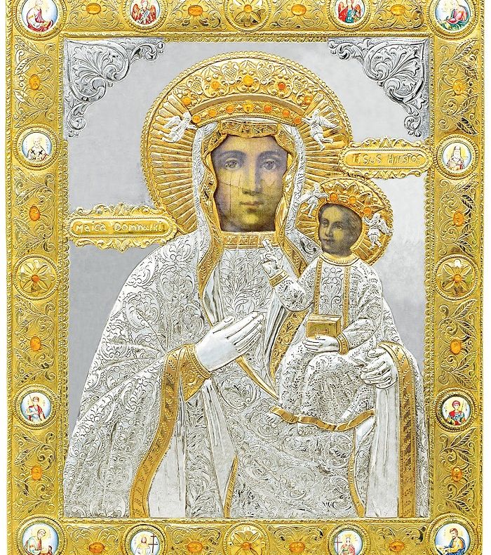 Icoana Făcătoare de Minuni a Maicii Domnului de la Sihăstria Putnei se află la Sibiu