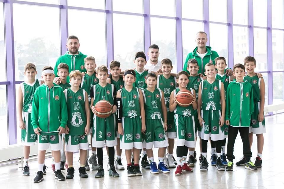 Debut perfect pentru lupii Alpha în Campionatul Național U13 Masculin